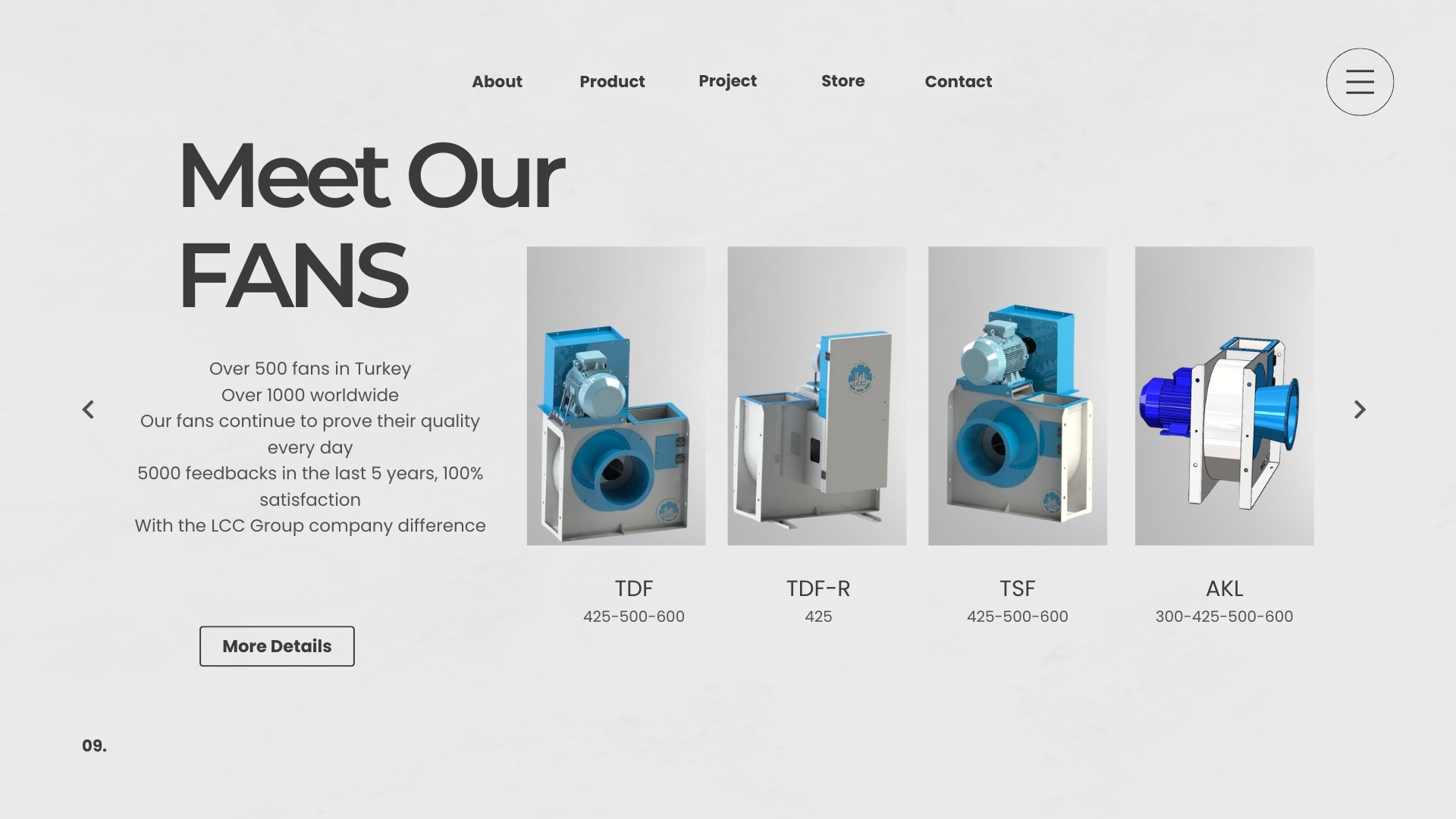  TFF (TEXILE FIBER FAN)